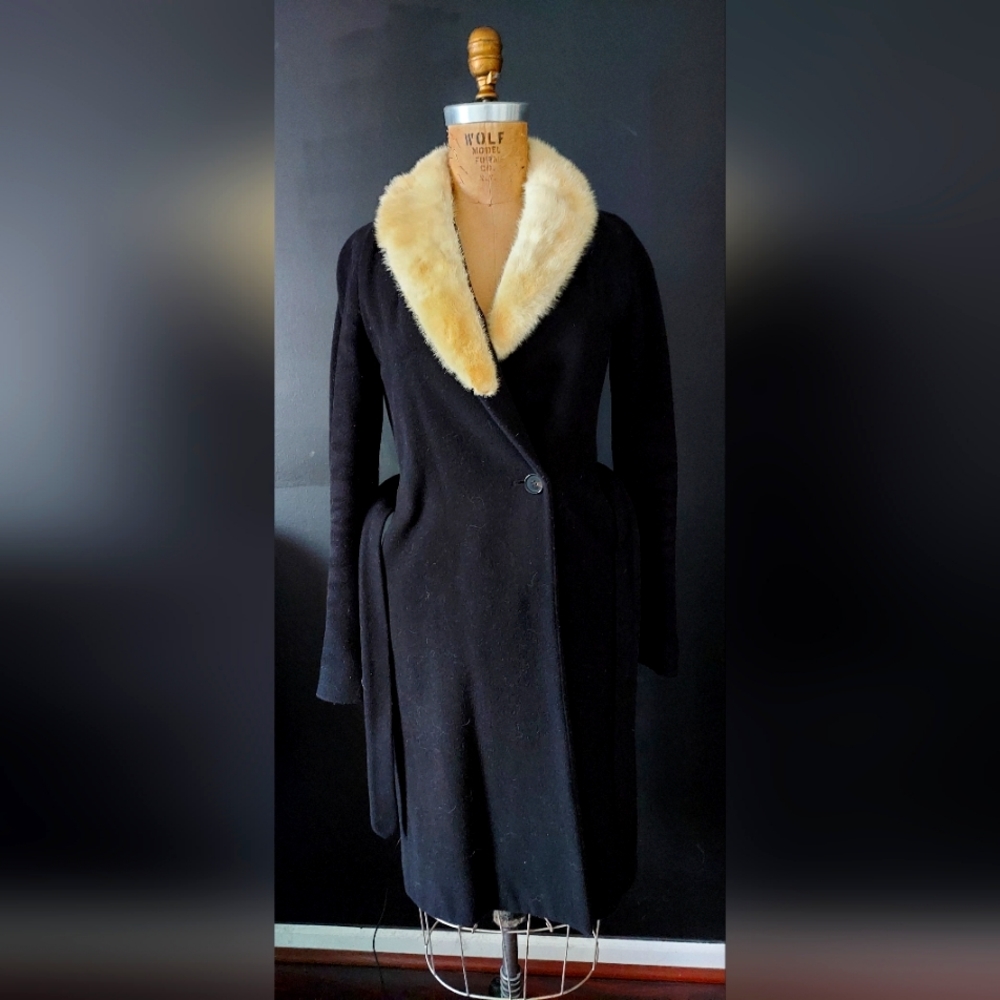 Wilfred Aritzia Wool Coat Black S